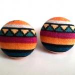 Tribal Stripes Small Butto..
